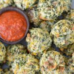 Spinach and Cheese Bites (keto + low carb)