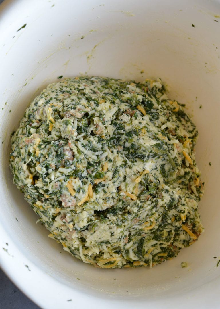 Spinach and Cheese Bites (keto + low carb) Maebells