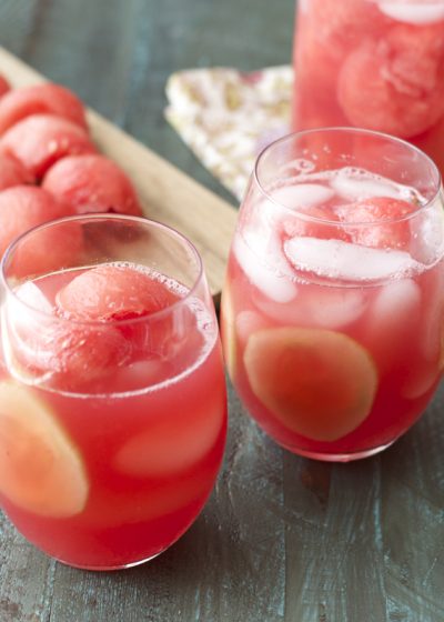 Cucumber Melon Coolers! Super refreshing and just four ingredients!