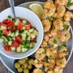Grilled Shrimp Skewers (low carb + keto)