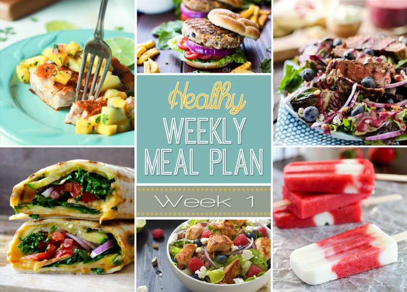 Healthy Meal Plans! A weeks worth of totally delicious and healthy meals! 