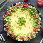 Vegetarian Chili Pie with Cornbread Topping