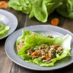 Sesame Tuna Lettuce Wraps