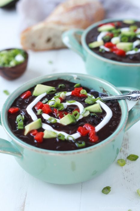 Crock Pot Black Bean Soup