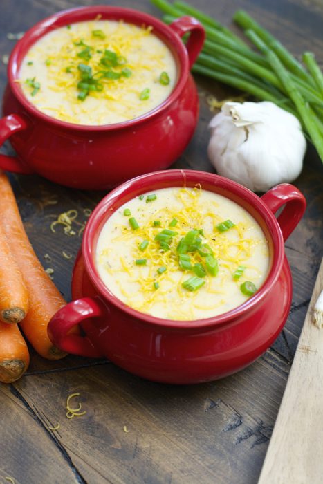 Slow Cooker Potato Soup Recipe (So Simple & Creamy!) - Maebells
