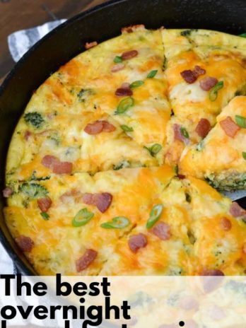 This list of the BEST Overnight Breakfast Recipes is packed full of amazing ideas for an easy, healthy breakfast any day of the week!