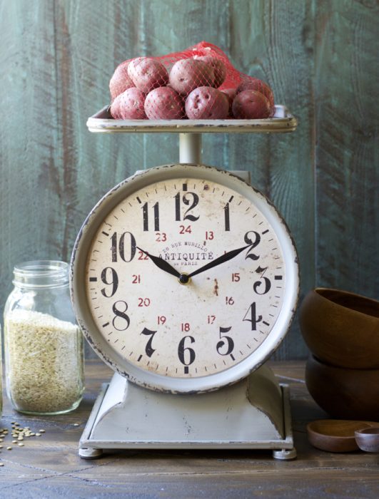 Grocery Scale Clock