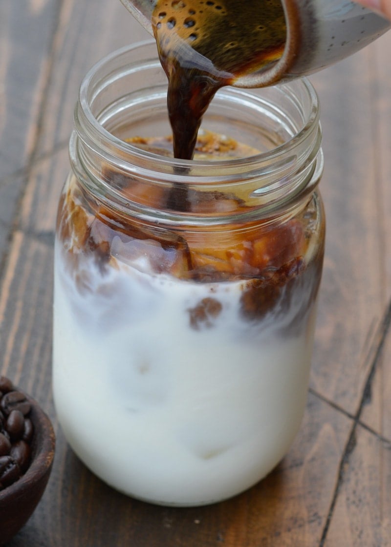 Iced Peppermint Latte Maebells