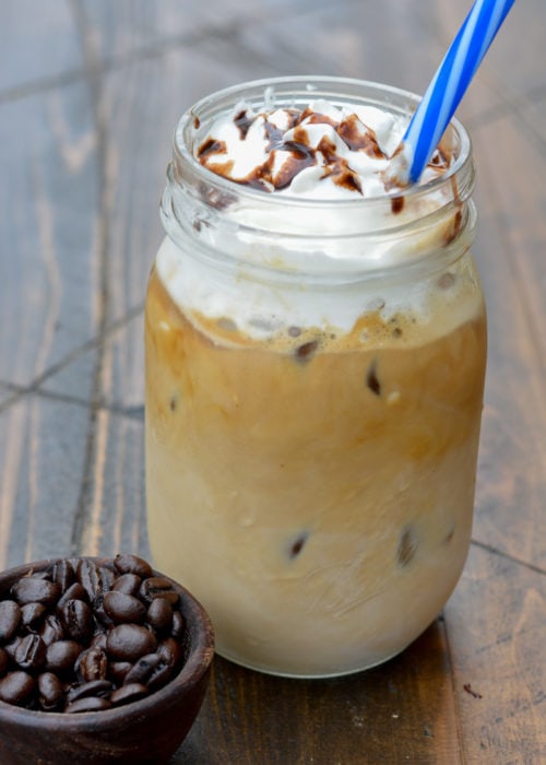 Iced Peppermint Latte Maebells