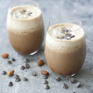 Almond Butter Mocha Frappuccino!