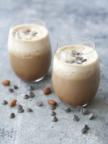 Almond Butter Mocha Frappuccino!