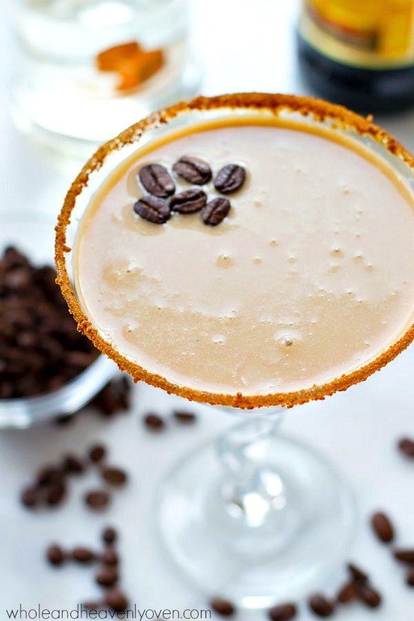 5 Ingredient Chocolate Caramel Espresso Martini