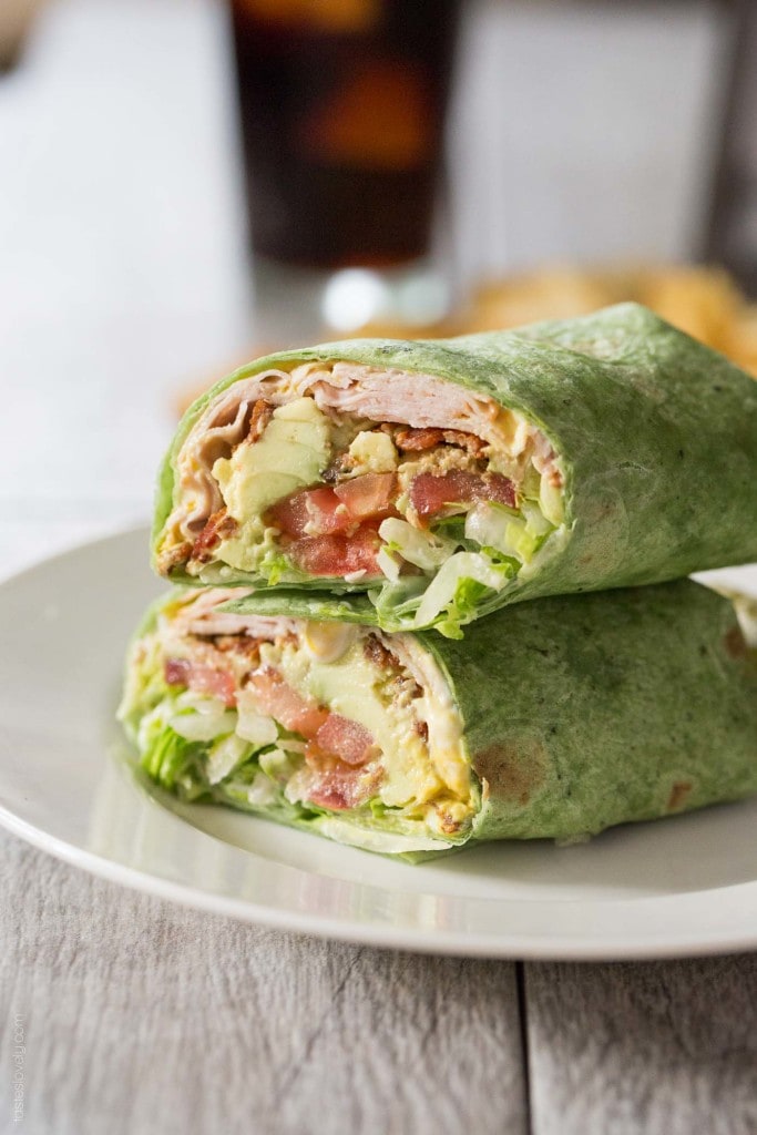 California Turkey Club Wrap