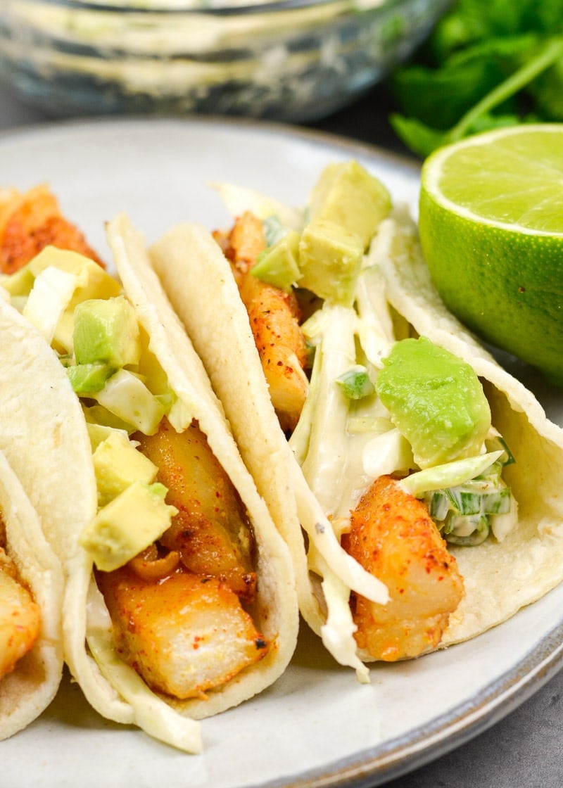 Easy Fish Tacos - Maebells