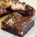 Double Chocolate Peanut Butter Cheesecake Brownies + Video