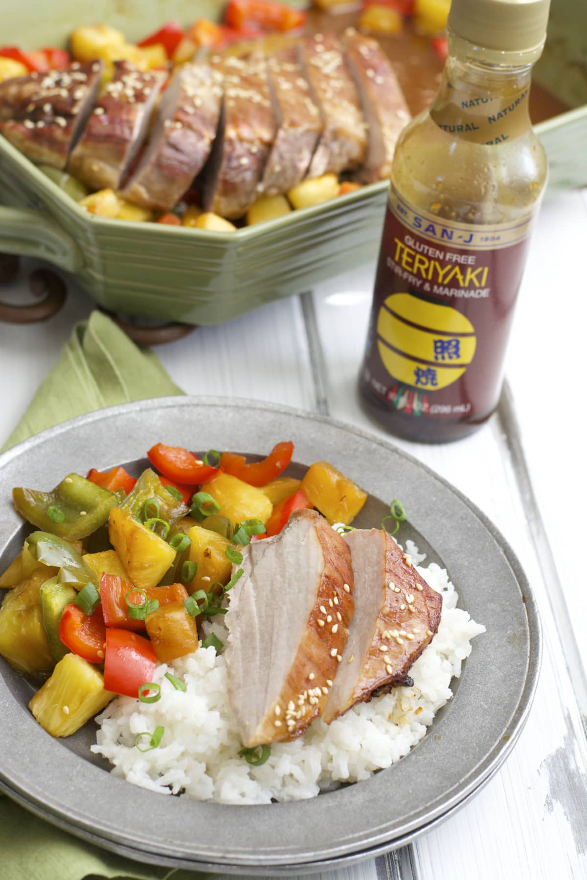 This five ingredient Teriyaki Pork with Pineapple and Peppers is packed with flavor and very easy to prepare!