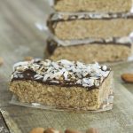 No Bake Coconut Granola Bars
