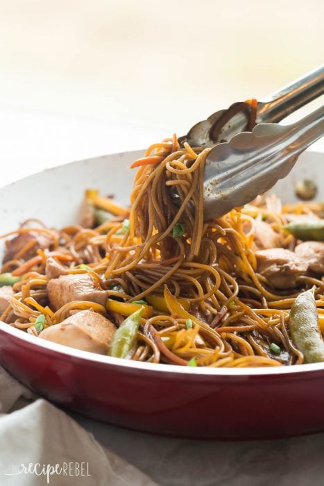 One Pot Teriyaki Chicken and Noodles