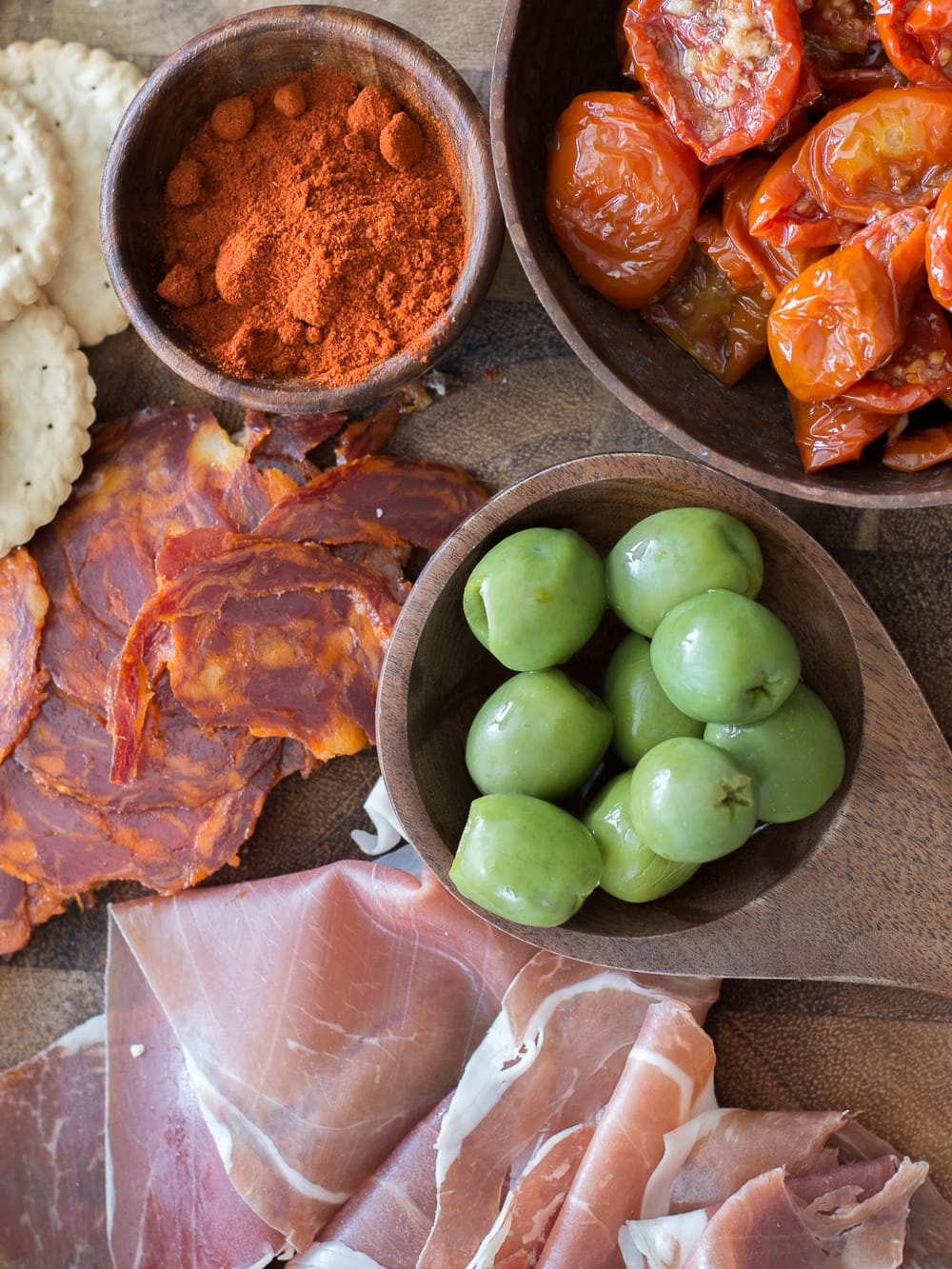 I am a sucker for a good appetizer platter. There is nothing better than a nice big Charcuterie board packed with cured meats and fancy cheeses.