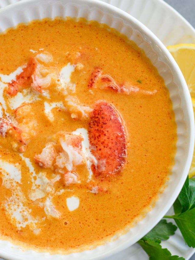 Lobster Bisque (low carb + keto) Maebells