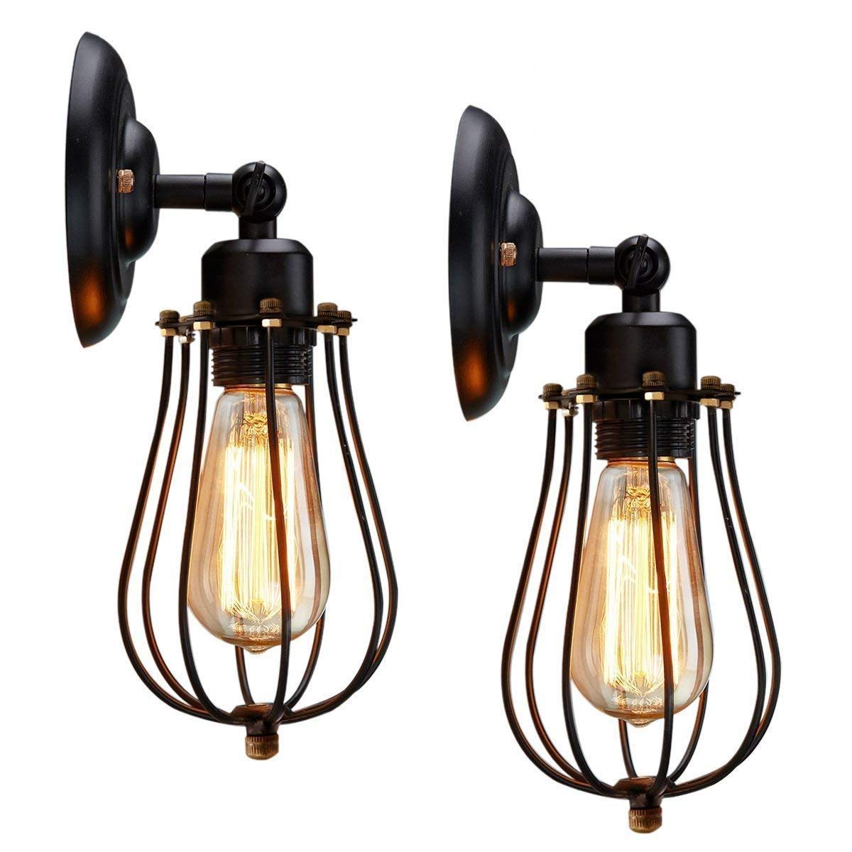 The Best Farmhouse Sconces under $50 on Amazon! Affordable #farmhouse style lighting you will love! #DIY #Fixerupper
