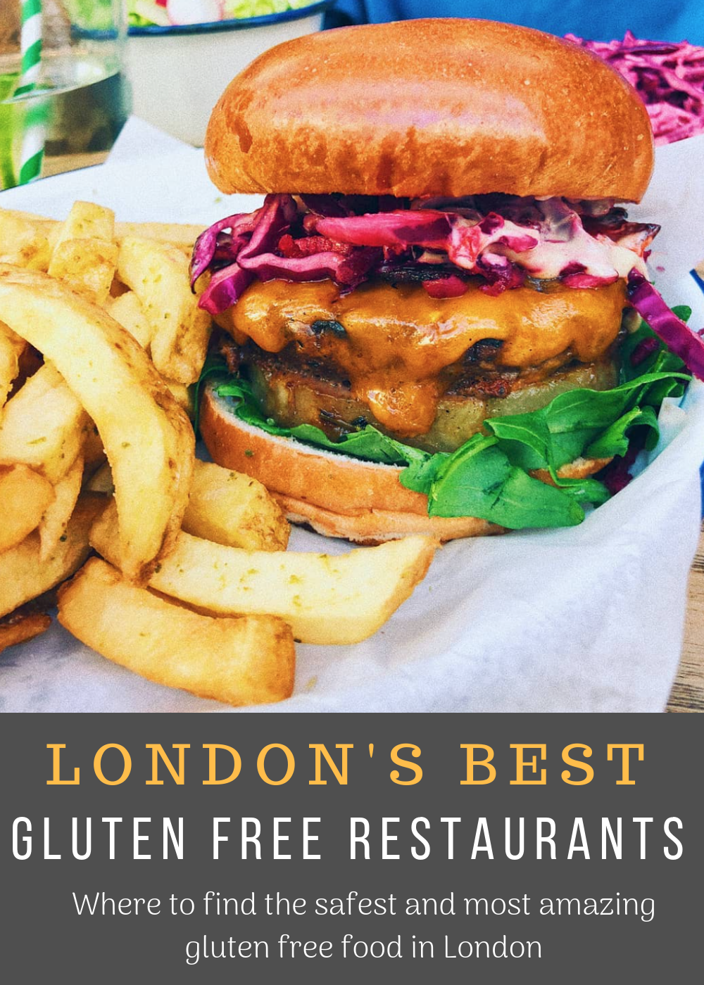 The Best #glutenfree Restaurants! Where to find the safest and most amazing gluten free food in London!