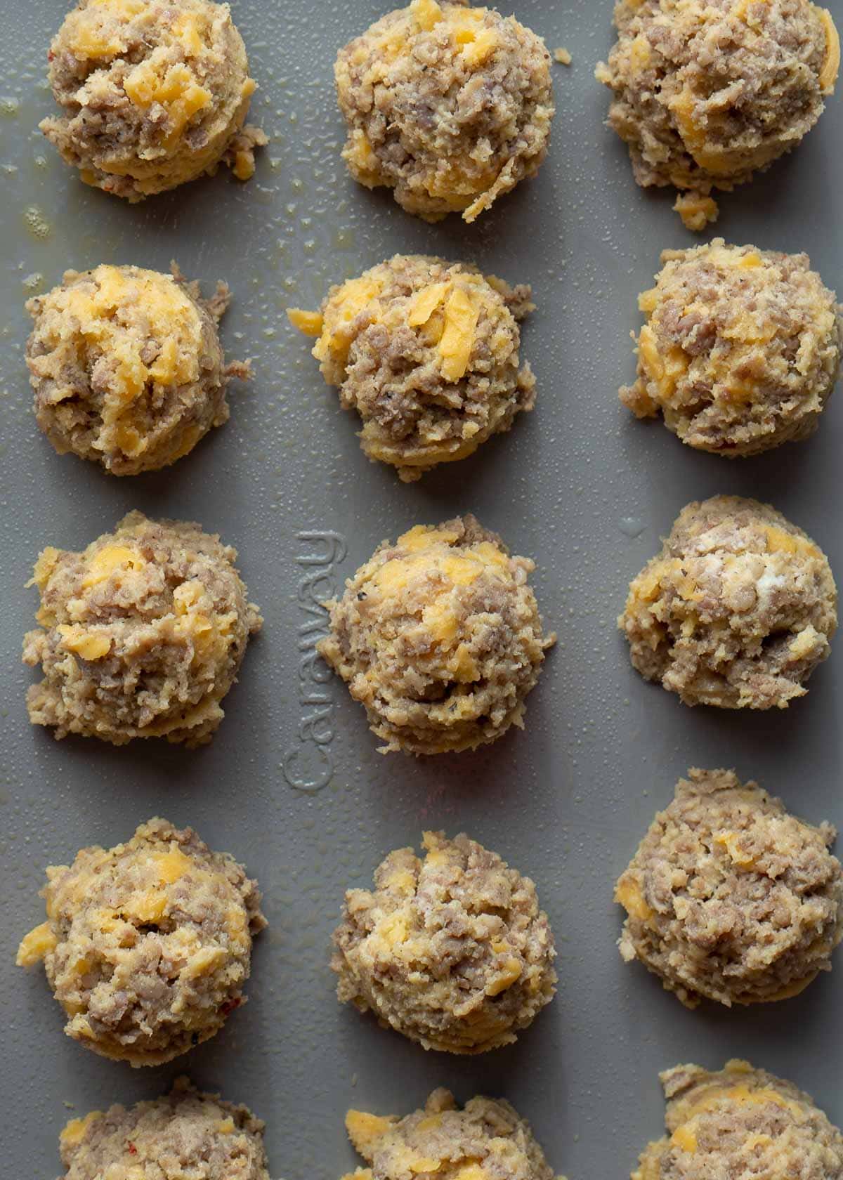 Keto Sausage Egg and Cheese Bites Maebells