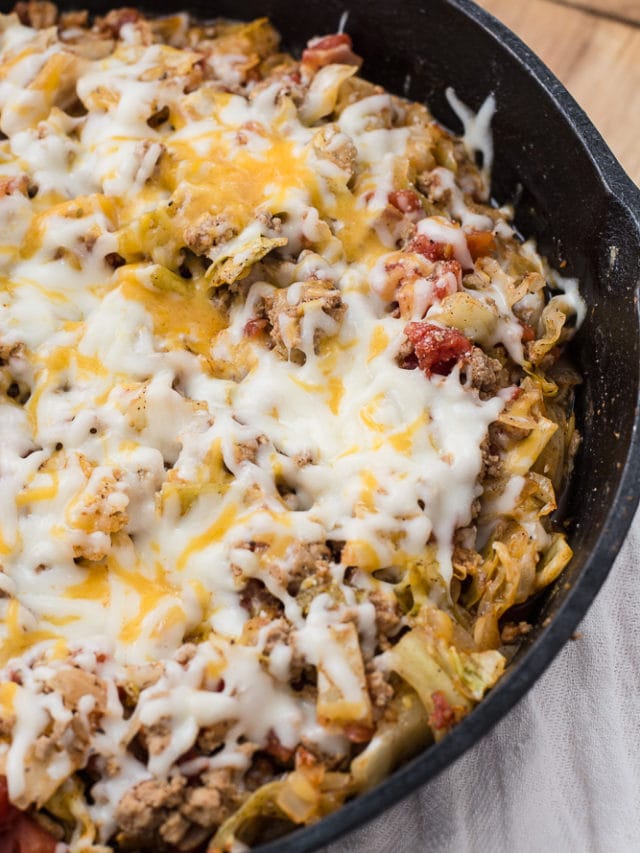 Keto Cabbage Casserole Maebells