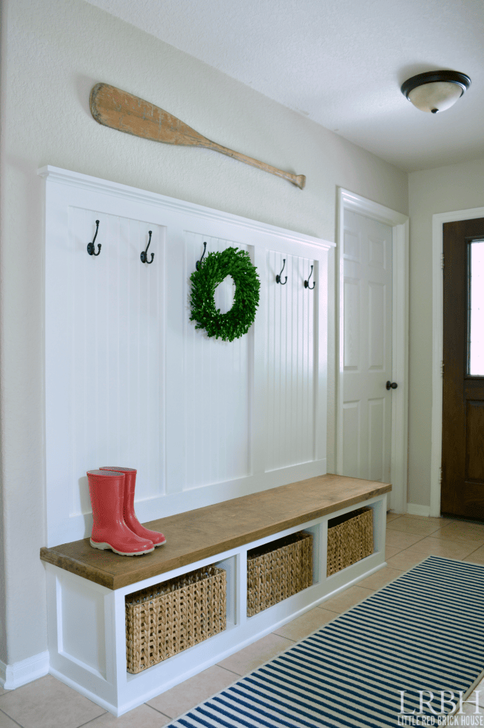 12 beautiful and functional entryways to inspire you to tackle your own! #diy #fixerupper