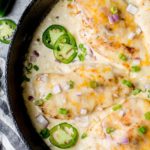 One Pan Keto Cheesy Jalapeño Chicken