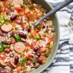 Andouille Sausage with Red Beans and Rice