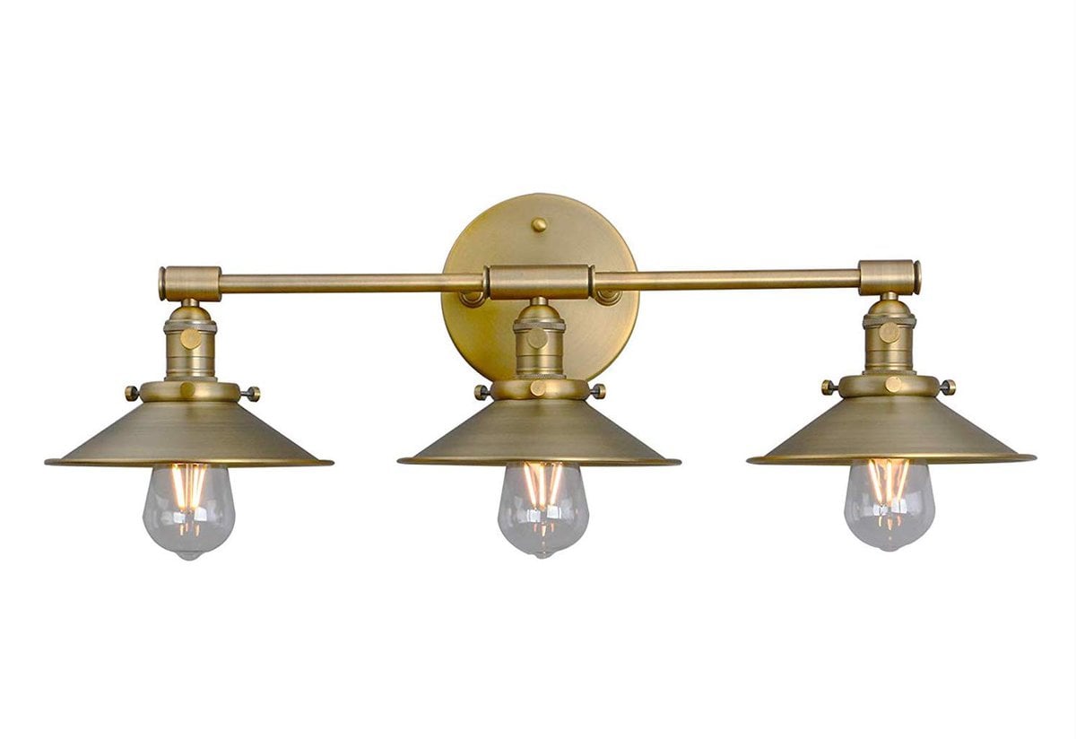 Beautiful and affordable brass lighting perfect for adding a touch of vintage charm to your home!