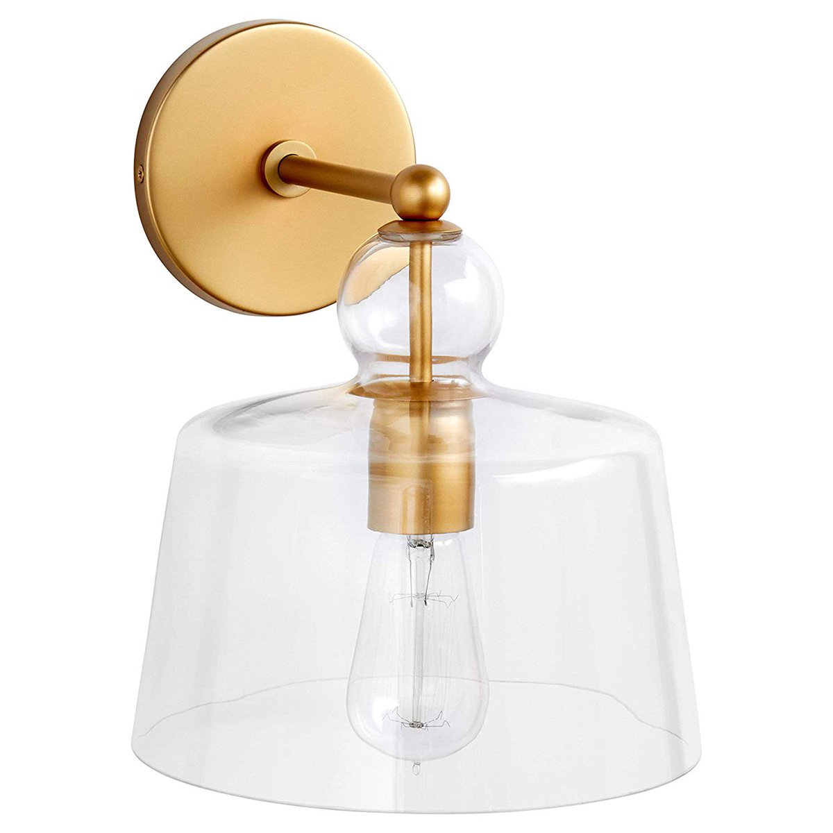 Beautiful and affordable brass lighting perfect for adding a touch of vintage charm to your home!