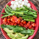 Keto Asparagus, Avocado, and Tomato Salad (low carb and easy!)