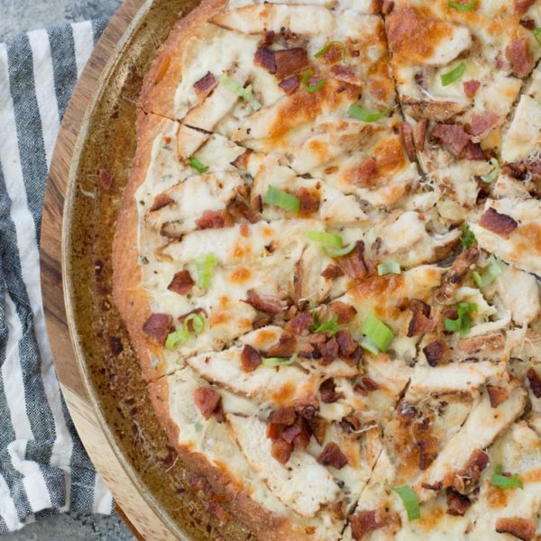 Keto Chicken Bacon Ranch Pizza Maebells