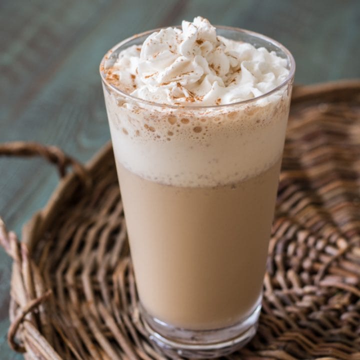 A low carb, Keto Coffee Frappuccino just like Starbucks with less than 2 carbs!  #keto A great starbucks copycat! #keto