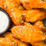 Air Fryer Buffalo Wings (low carb + keto)