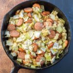 Keto Sausage and Cabbage Skillet