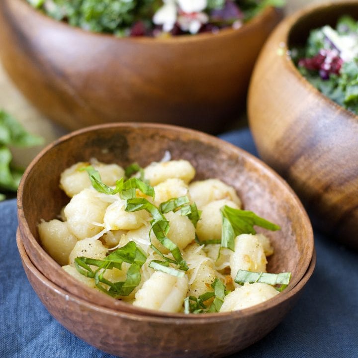 Crispy Garlic Gnocchi