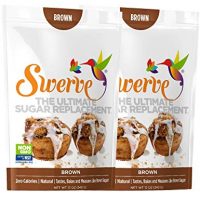 Swerve Sweetener, Brown Bundle, 12 oz pack of 2