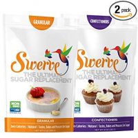 Swerve Sweetener, Bakers Bundle, Granular and Confectioners, 12 Ounce, pack of 2