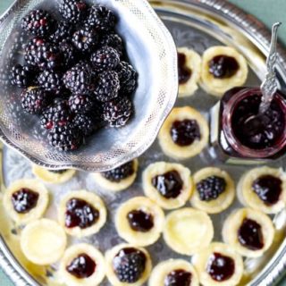 Blackberry Brie Bites