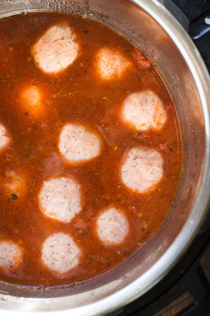 Entertaining has never been easier with these Instant Pot Havarti Stuffed Meatballs. Packed with Castello Creamy Havarti cheese, these low carb meatballs are just what your parties need!