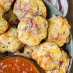 Keto Pepperoni Pizza Bites