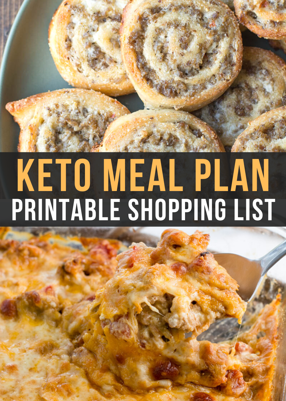 Ready to try keto? I've made it easy with this Easy Keto Meal Plan which includes 5 EASY low carb dinners plus a keto dessert recipe complete with net carb counts and a printable shopping list.