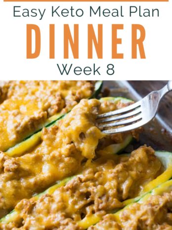 Curious about keto but not sure where to start? I can help! This Easy Keto Meal Plan includes 5 EASY low carb dinners plus a keto dessert to satisfy your sweet tooth. This guide is complete with net carb counts and a printable shopping list.