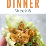 Easy Keto Meal Plan with Shopping List (Week 6)