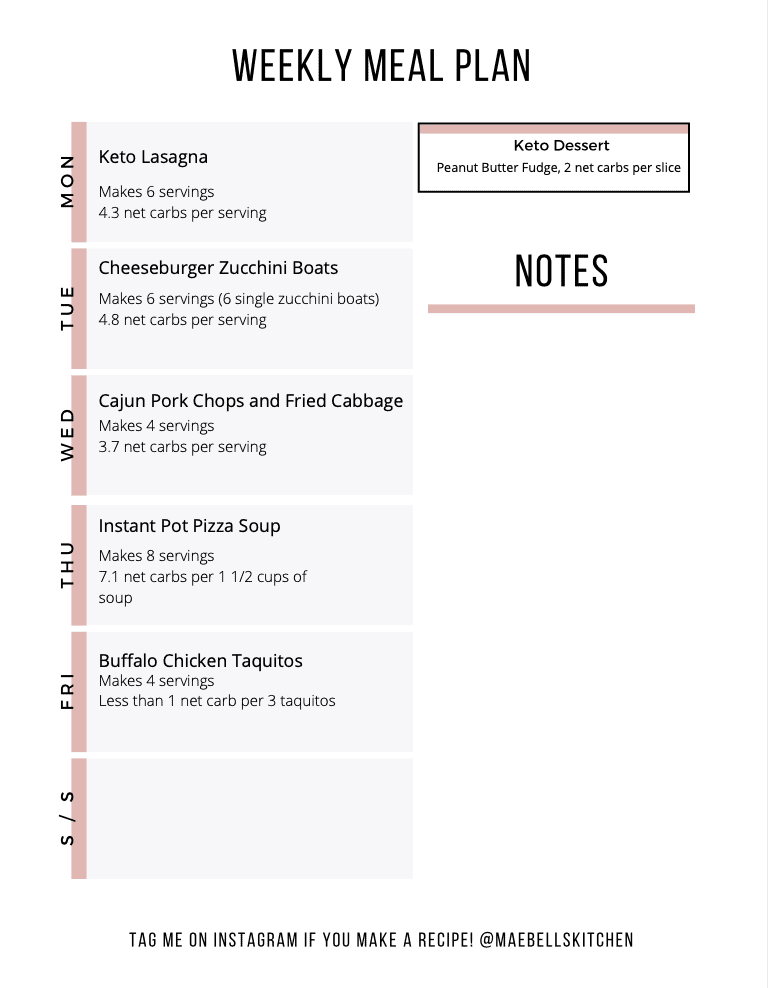 Curious about keto but not sure where to start? I can help! This Easy Keto Meal Plan includes 5 EASY low carb dinners plus a keto dessert to satisfy your sweet tooth.This guide is complete with net carb counts and a printable shopping list.