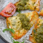 Keto Pesto Chicken Ravioli