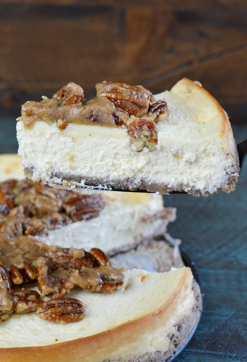 Keto Butter Pecan Cheesecake Maebells
